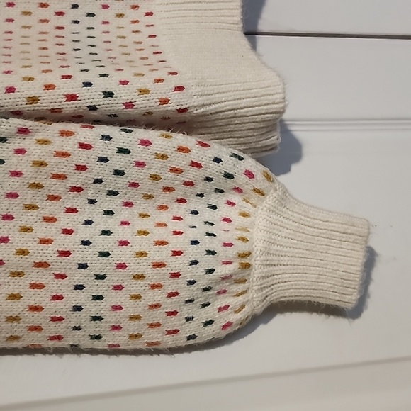 Marine Layer Alma Puff Sleeve Sweater Size M - Picture 3 of 6